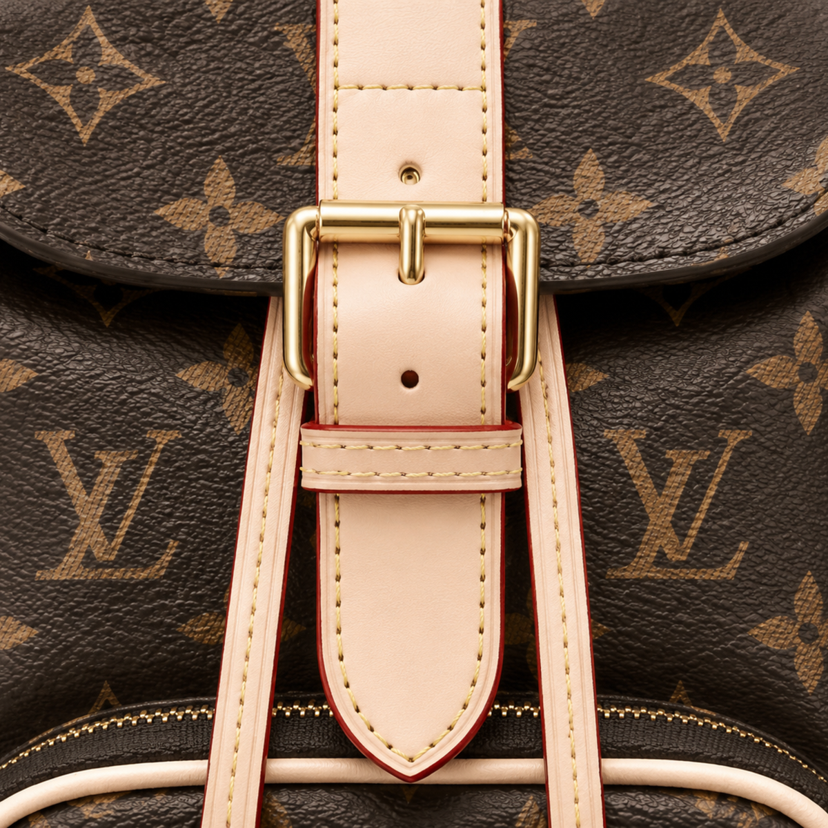 LV Monogram Montsouris Style Backpack